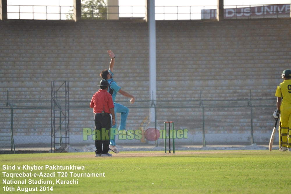 Sind vs KPK - Taqreebat-e-Azadi T20 Tournament 2014