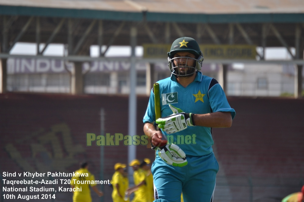 Sind vs KPK - Taqreebat-e-Azadi T20 Tournament 2014