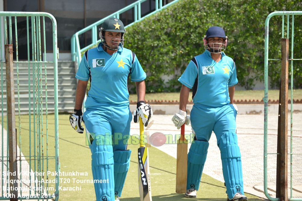 Sind vs KPK - Taqreebat-e-Azadi T20 Tournament 2014