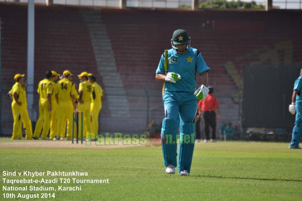 Sind vs KPK - Taqreebat-e-Azadi T20 Tournament 2014