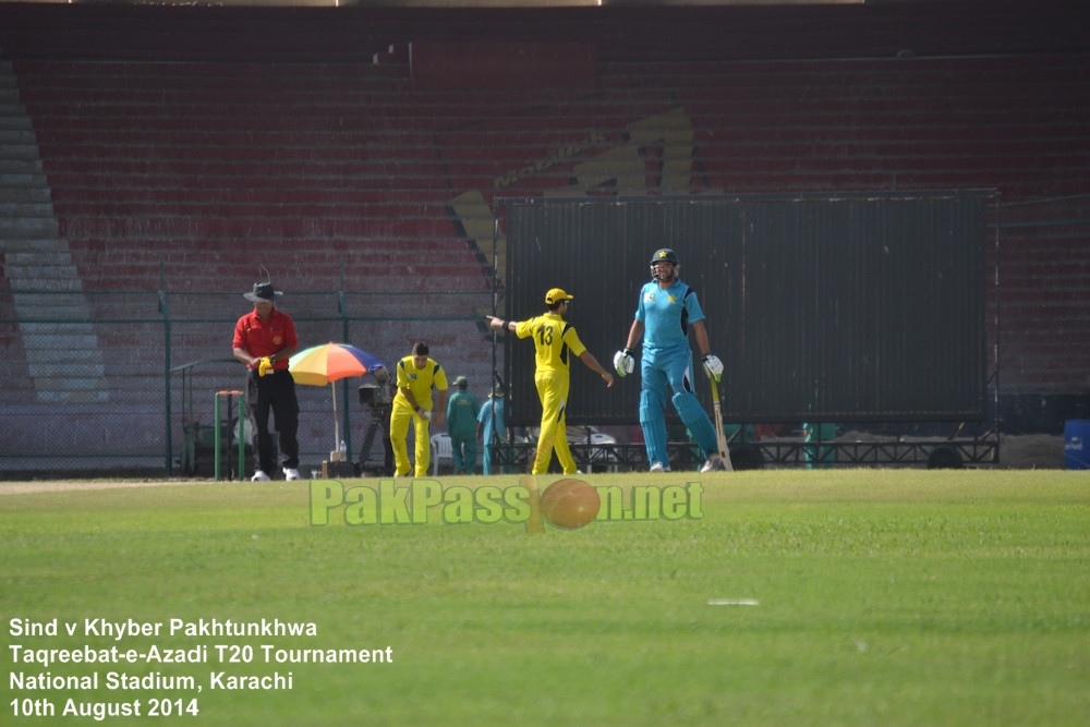 Sind vs KPK - Taqreebat-e-Azadi T20 Tournament 2014