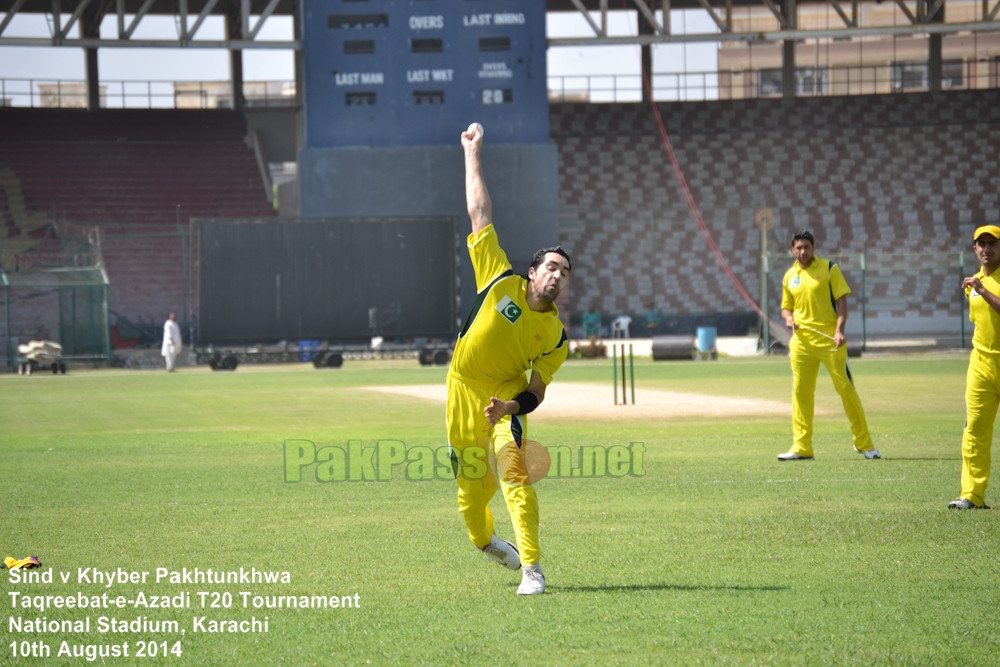 Sind vs KPK - Taqreebat-e-Azadi T20 Tournament 2014