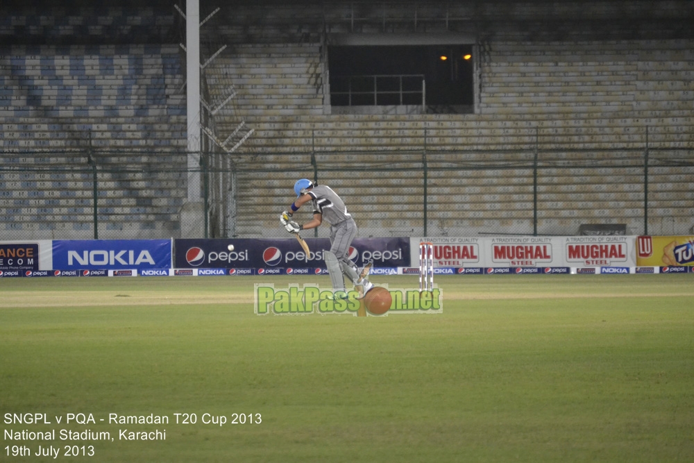 SNGPL vs PQA - Ramadan T20 Cup 2013