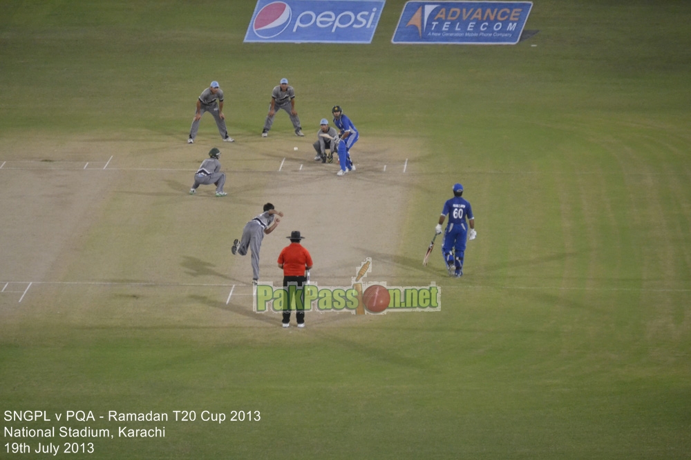 SNGPL vs PQA - Ramadan T20 Cup 2013