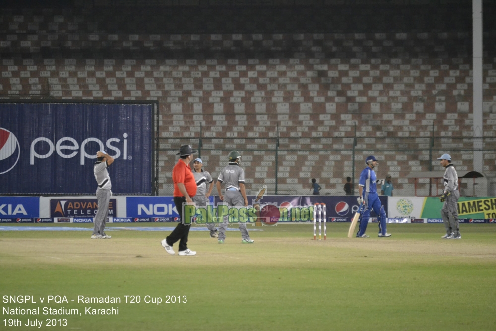 SNGPL vs PQA - Ramadan T20 Cup 2013