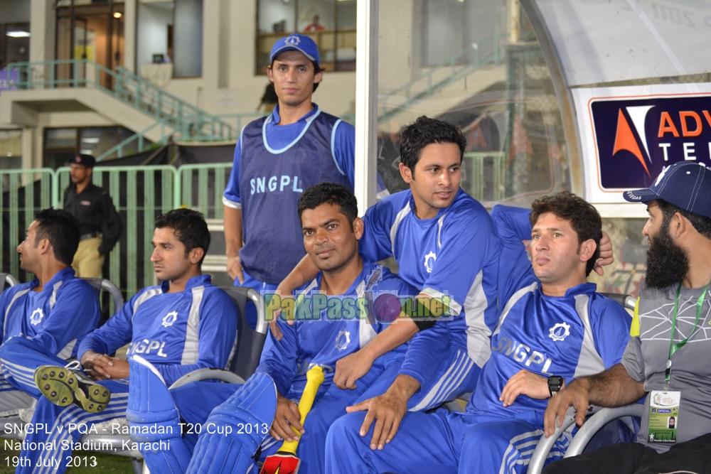 SNGPL vs PQA - Ramadan T20 Cup 2013