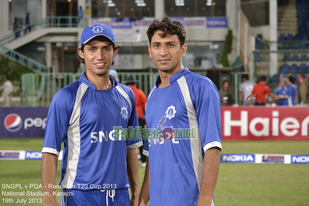 SNGPL vs PQA - Ramadan T20 Cup 2013