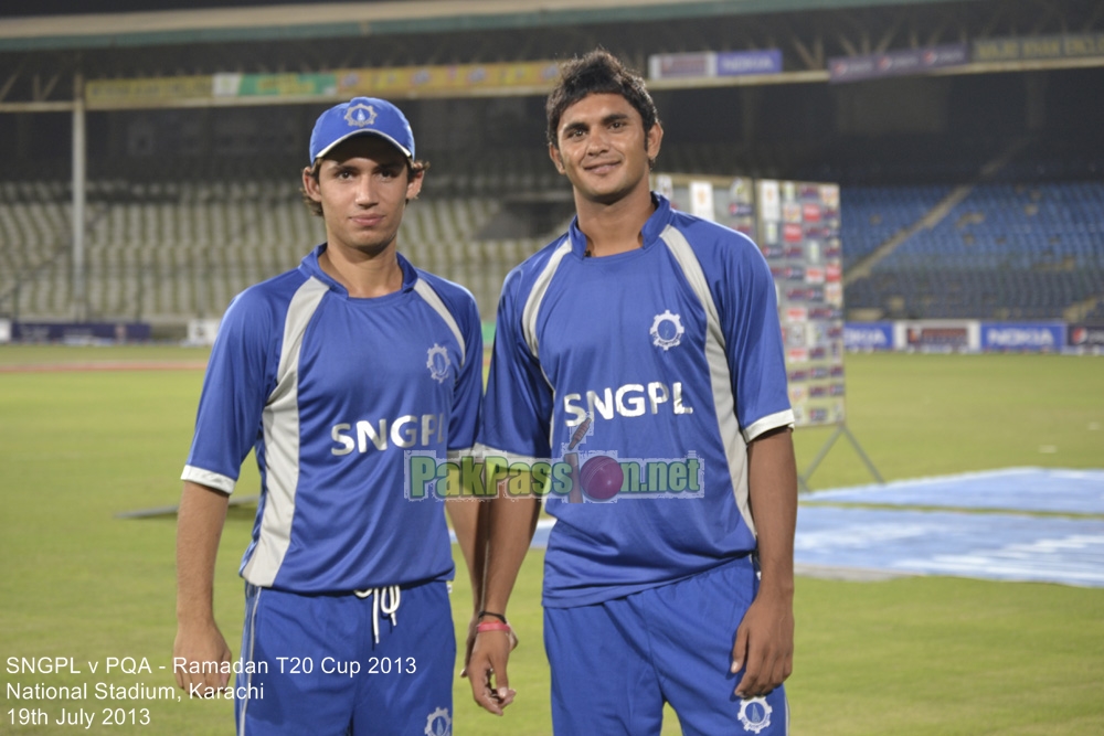 SNGPL vs PQA - Ramadan T20 Cup 2013