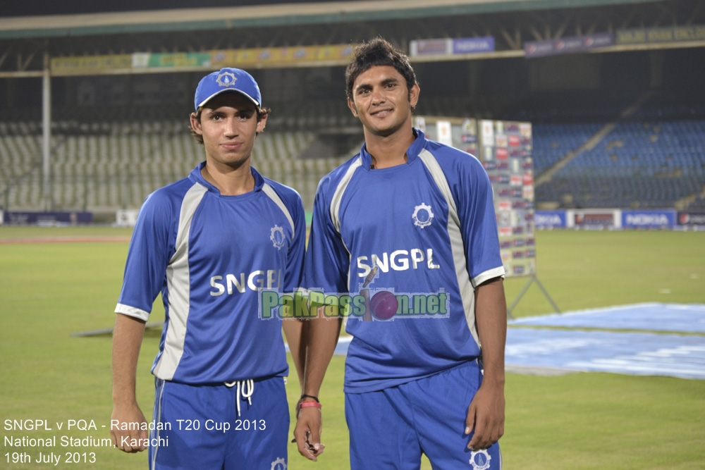 SNGPL vs PQA - Ramadan T20 Cup 2013