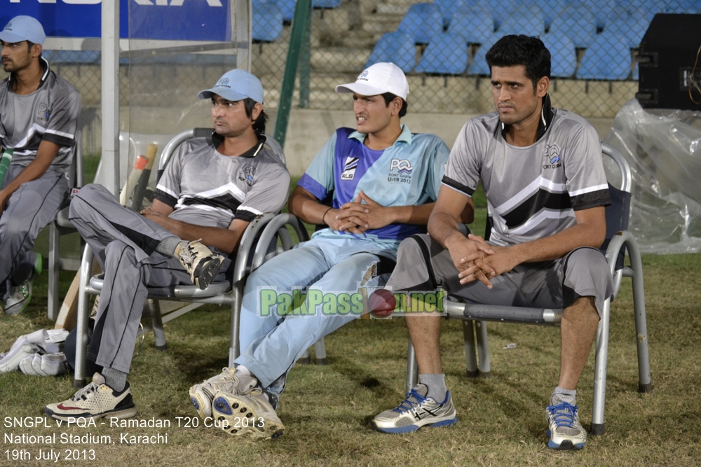 SNGPL vs PQA - Ramadan T20 Cup 2013