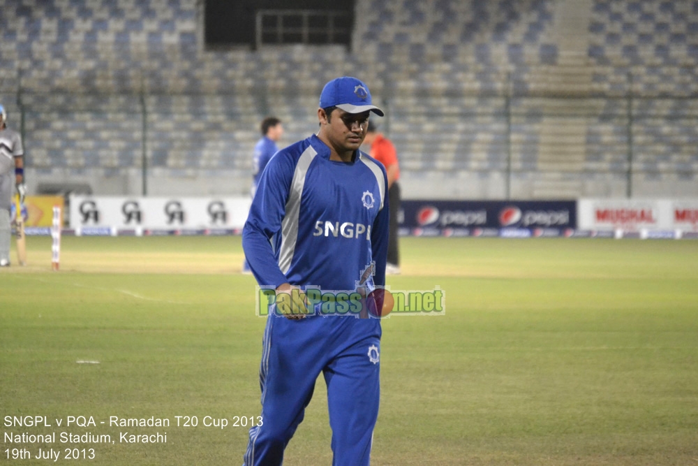 SNGPL vs PQA - Ramadan T20 Cup 2013