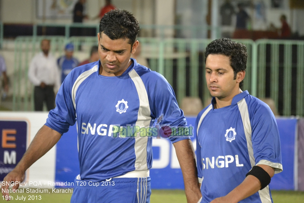 SNGPL vs PQA - Ramadan T20 Cup 2013