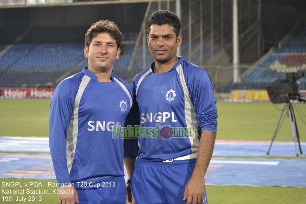 SNGPL vs PQA - Ramadan T20 Cup 2013