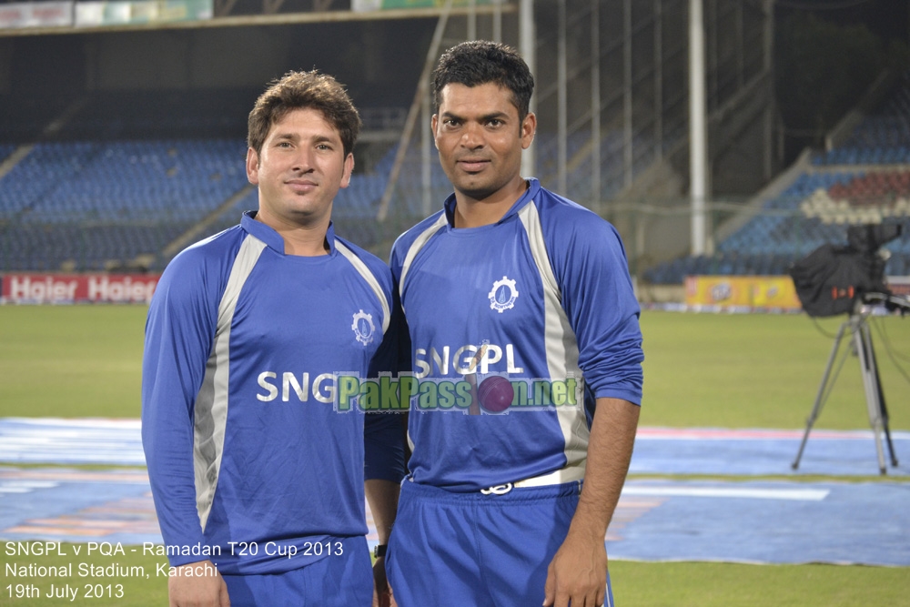 SNGPL vs PQA - Ramadan T20 Cup 2013