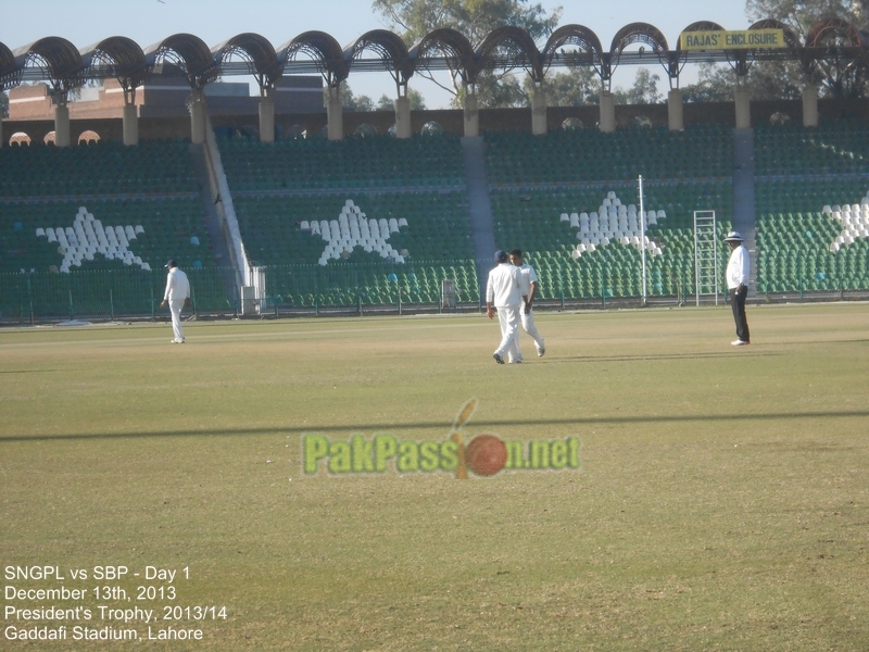 SNGPL vs SBP, President's Trophy, Gaddafi Stadium, Lahore