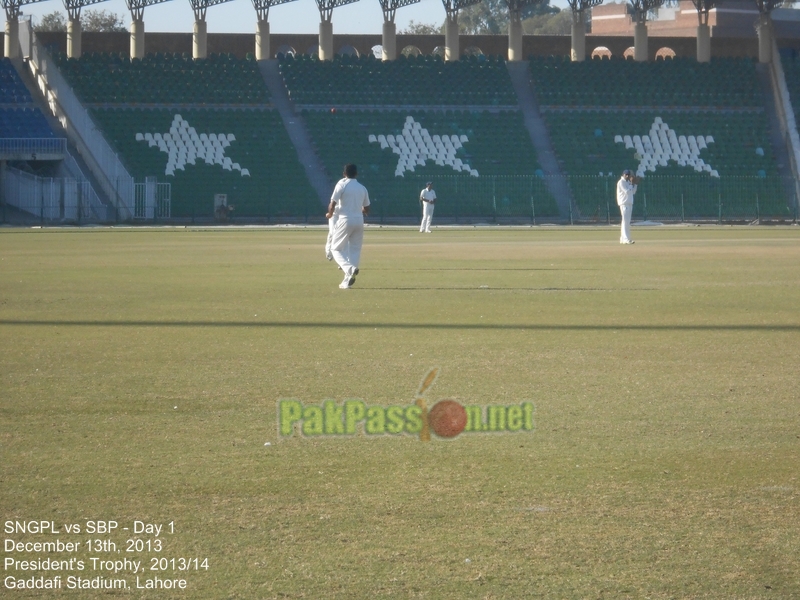 SNGPL vs SBP, President's Trophy, Gaddafi Stadium, Lahore