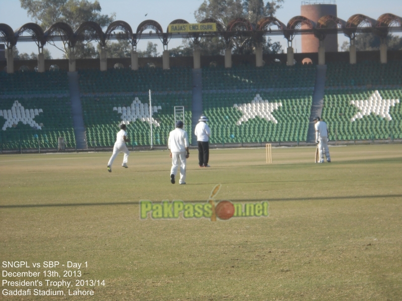 SNGPL vs SBP, President's Trophy, Gaddafi Stadium, Lahore