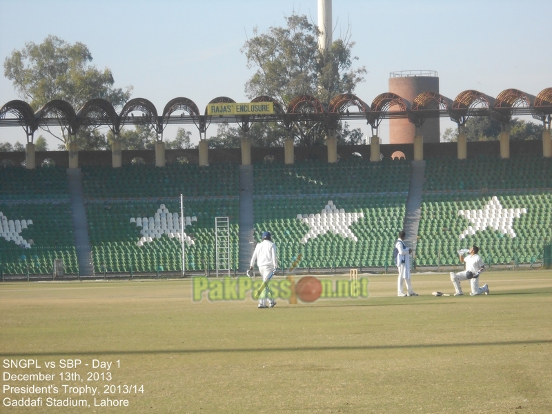 SNGPL vs SBP, President's Trophy, Gaddafi Stadium, Lahore