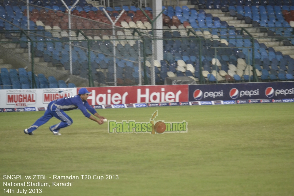 SNGPL vs ZTBL - Ramadan T20 Cup 2013