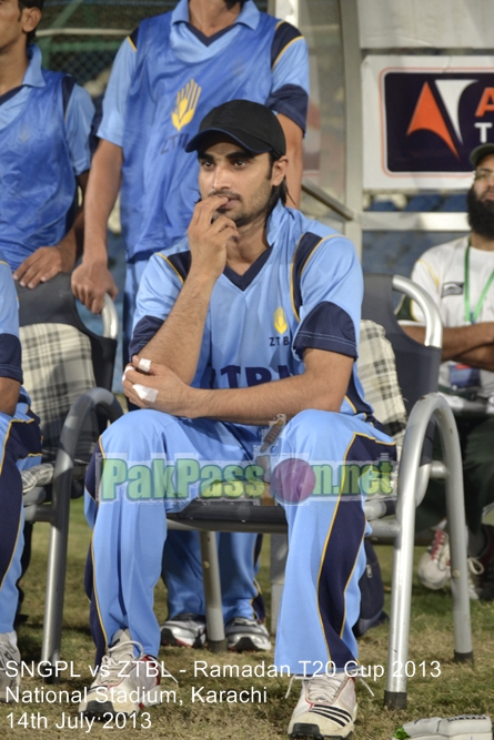 SNGPL vs ZTBL - Ramadan T20 Cup 2013