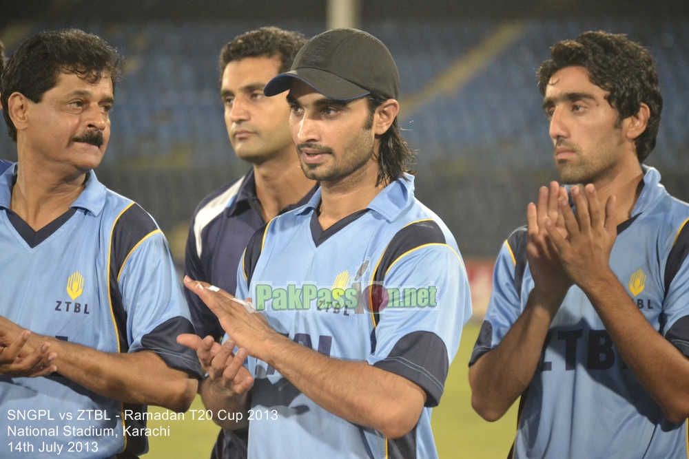 SNGPL vs ZTBL - Ramadan T20 Cup 2013