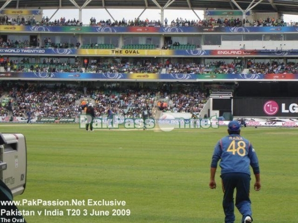 Suresh Raina in the outfield