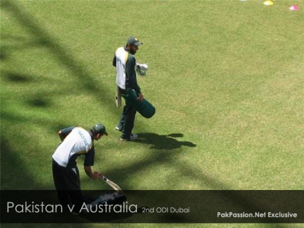 Time for some batting practice for Shahid Afridi