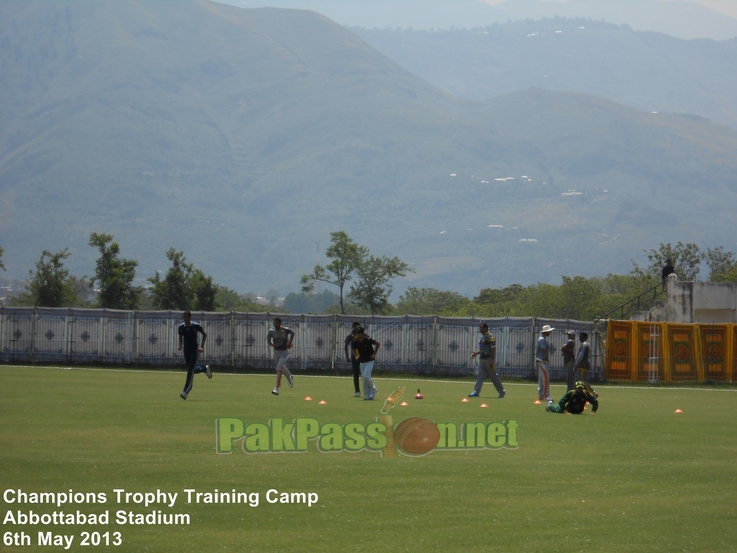 Training underway at Abbottabad