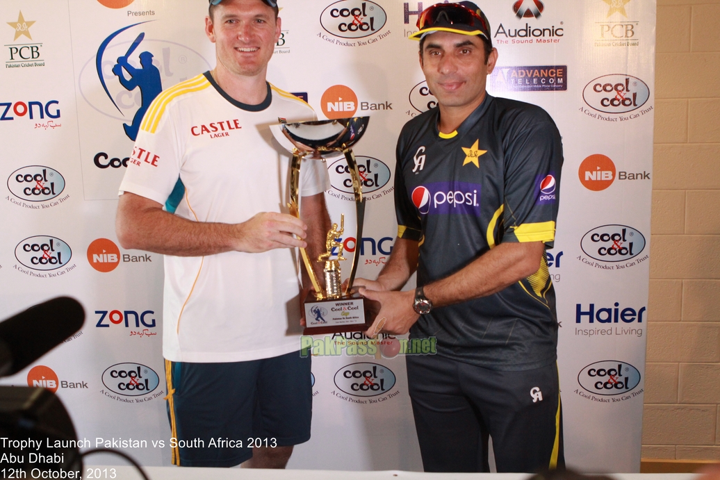 Trophy Launch Pakistan vs South Africa 2013