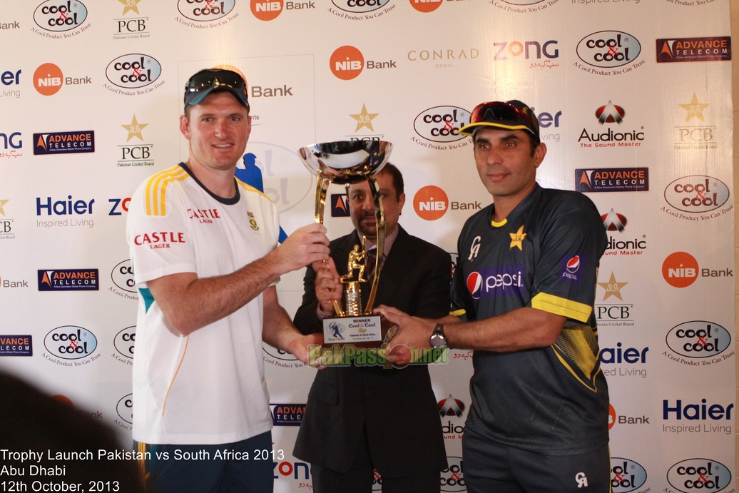 Trophy Launch Pakistan vs South Africa 2013