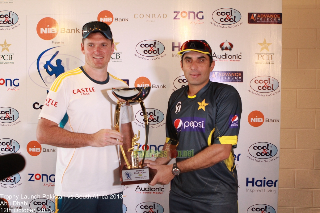 Trophy Launch Pakistan vs South Africa 2013