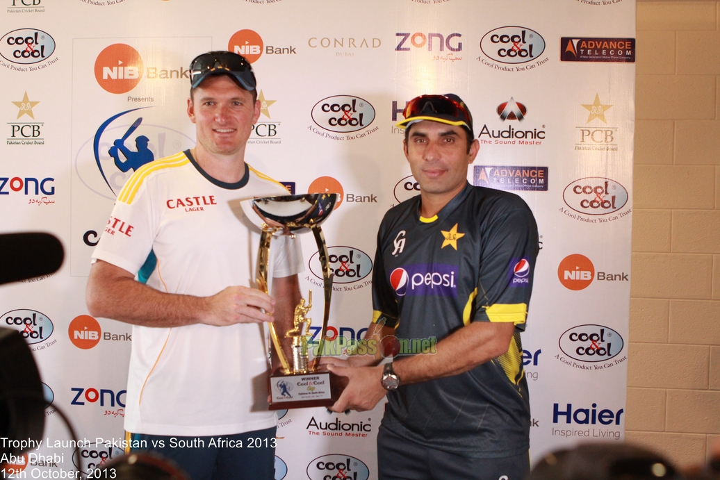 Trophy Launch Pakistan vs South Africa 2013