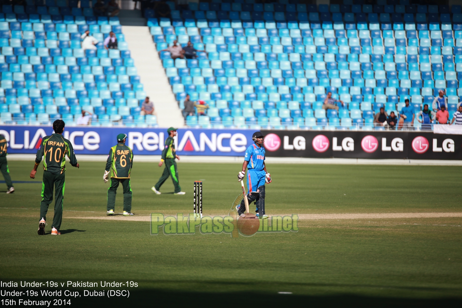 U19 India vs U19 Pakistan, ICC U19 World Cup 2014