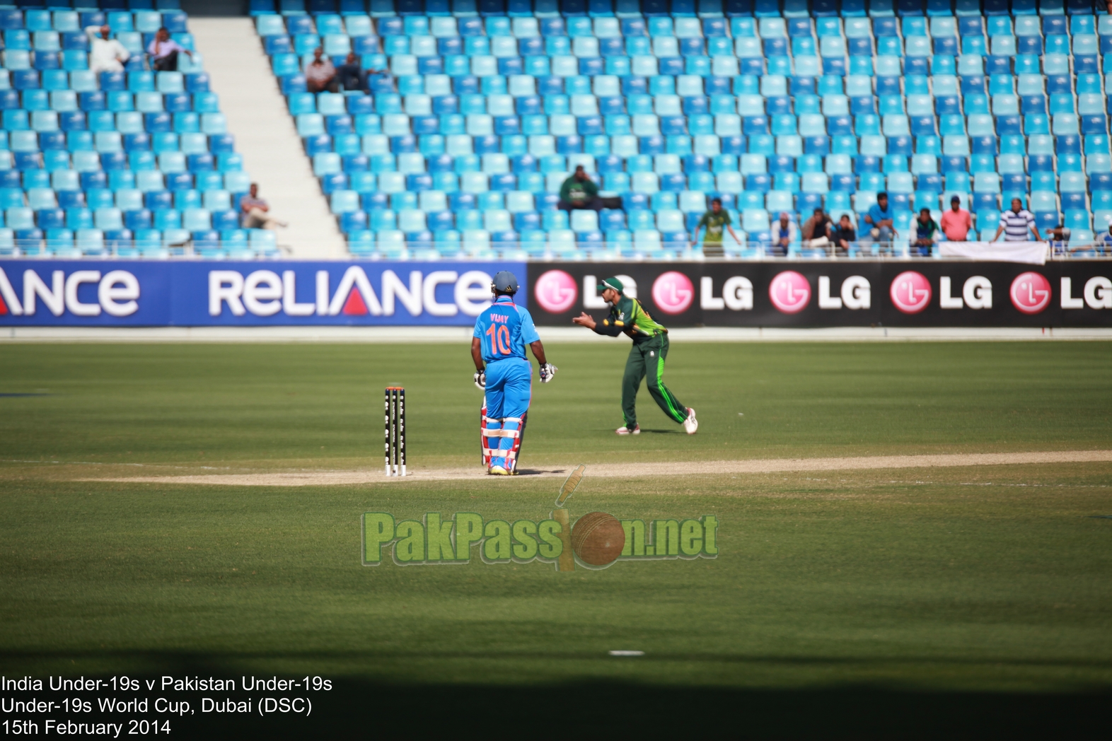 U19 India vs U19 Pakistan, ICC U19 World Cup 2014