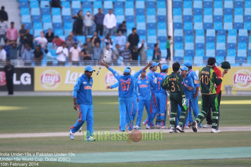 U19 India vs U19 Pakistan, ICC U19 World Cup 2014