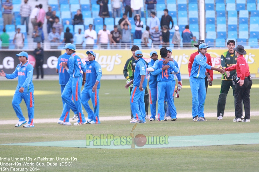 U19 India vs U19 Pakistan, ICC U19 World Cup 2014