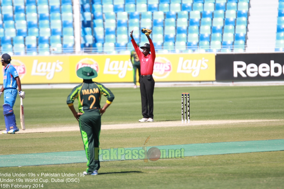 U19 India vs U19 Pakistan, ICC U19 World Cup 2014