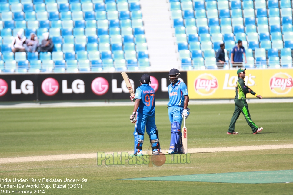 U19 India vs U19 Pakistan, ICC U19 World Cup 2014