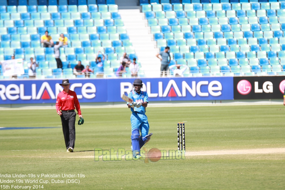 U19 India vs U19 Pakistan, ICC U19 World Cup 2014