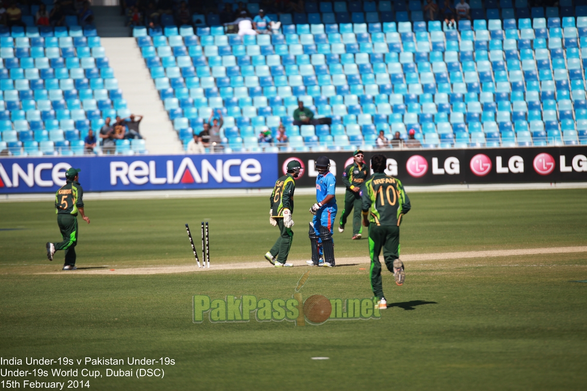 U19 India vs U19 Pakistan, ICC U19 World Cup 2014