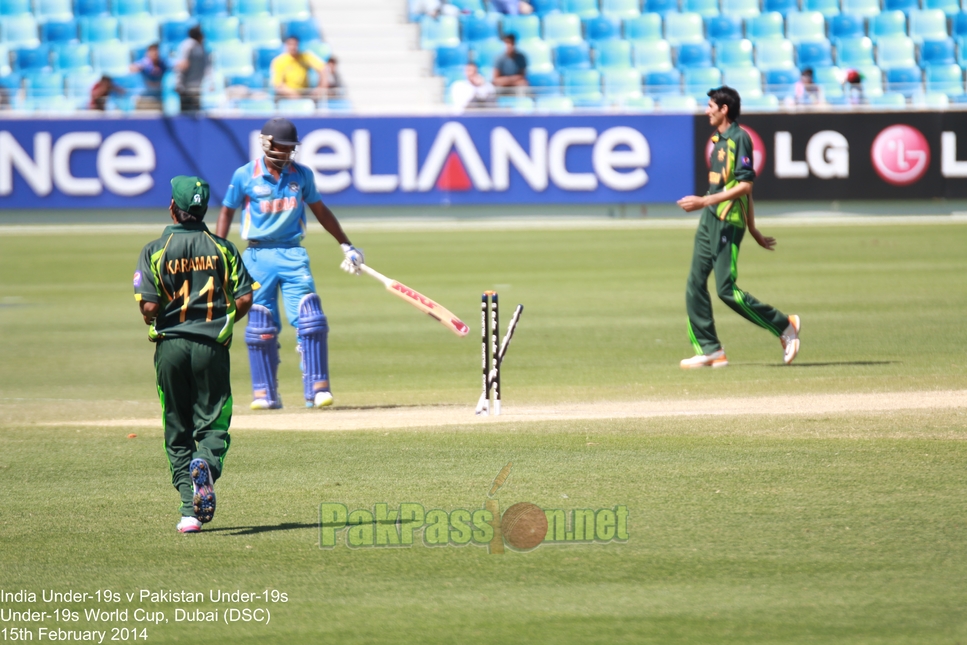 U19 India vs U19 Pakistan, ICC U19 World Cup 2014