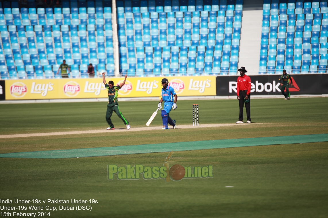 U19 India vs U19 Pakistan, ICC U19 World Cup 2014