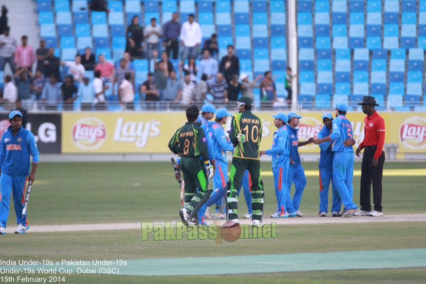 U19 India vs U19 Pakistan, ICC U19 World Cup 2014