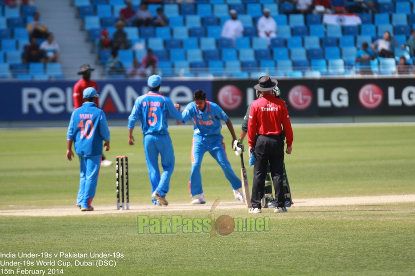 U19 India vs U19 Pakistan, ICC U19 World Cup 2014