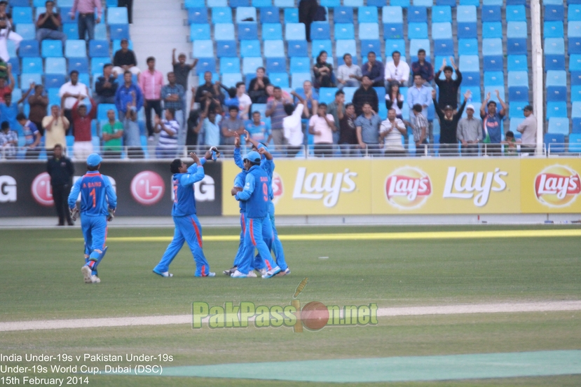 U19 India vs U19 Pakistan, ICC U19 World Cup 2014