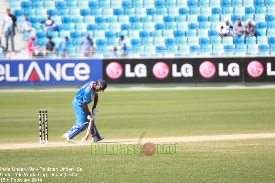 U19 India vs U19 Pakistan, ICC U19 World Cup 2014