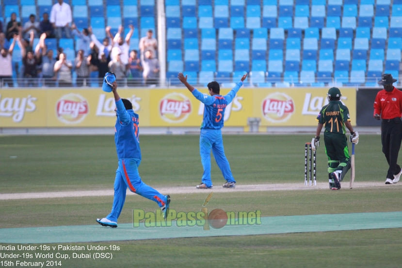 U19 India vs U19 Pakistan, ICC U19 World Cup 2014