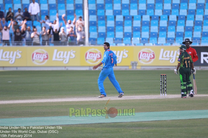 U19 India vs U19 Pakistan, ICC U19 World Cup 2014