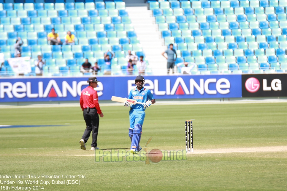 U19 India vs U19 Pakistan, ICC U19 World Cup 2014