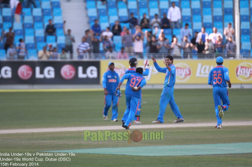 U19 India vs U19 Pakistan, ICC U19 World Cup 2014